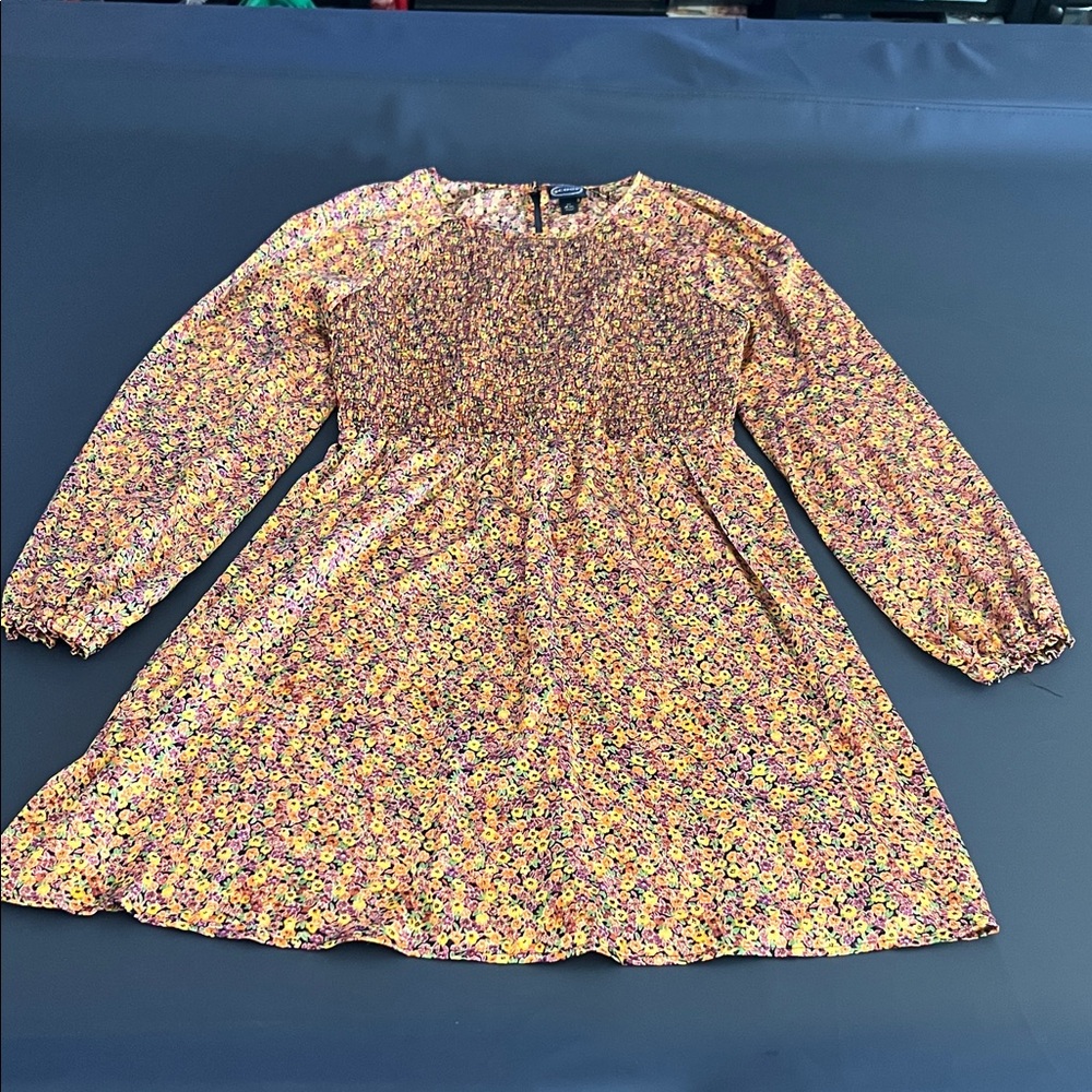 Floral Long Sleeve Dress
